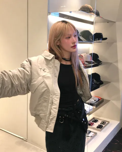 Balenciaga Cropped MA-1 Bomber Jacket Black - 13