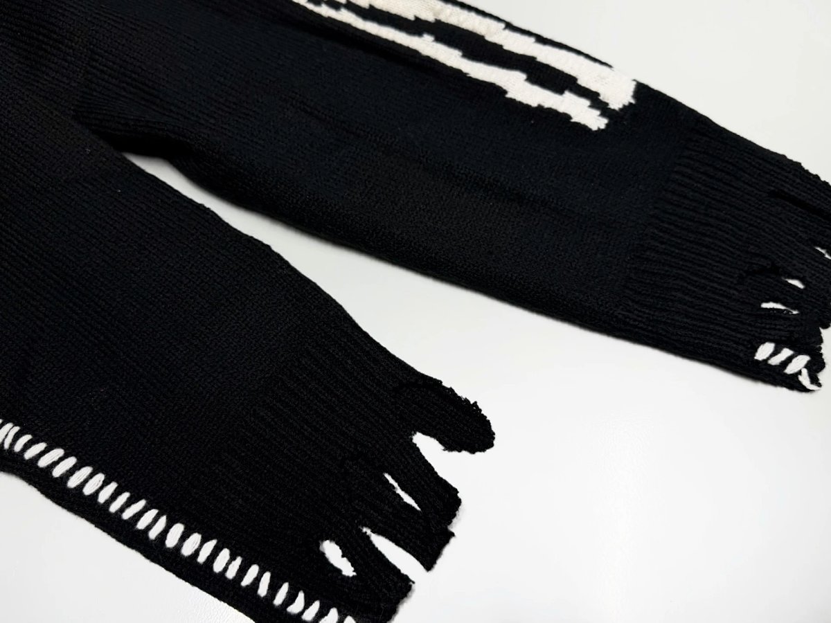 Philipp Plein Skeleton Knit Sweater Black product detail 10 in Litbuy spreadsheet finds