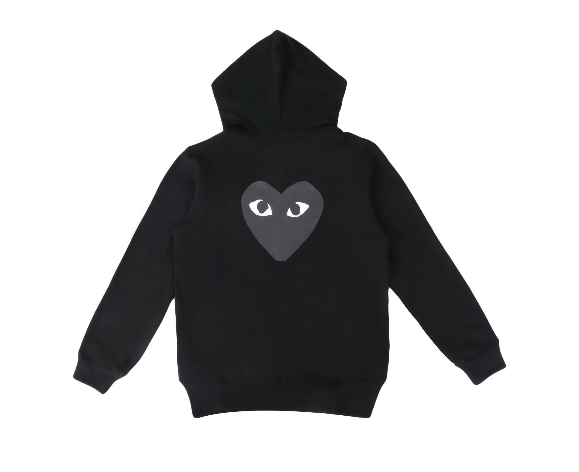 Play Comme des Garçons Heart Eyes Hoodie Beige - 4