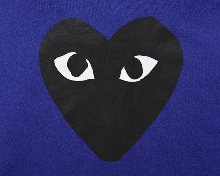 Play Comme des Garçons Heart Eyes Hoodie Beige - 12