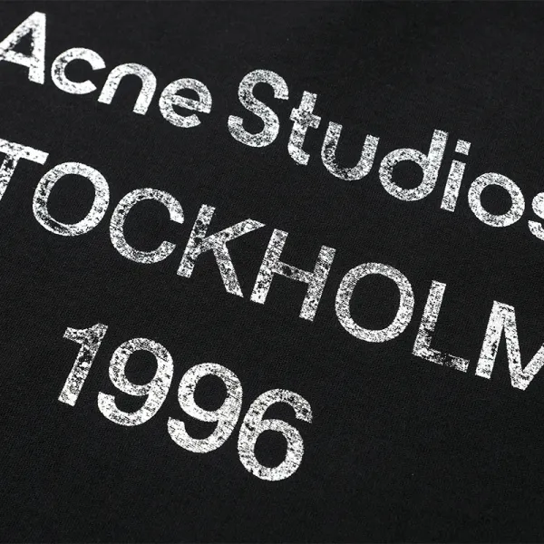 Acne Studios Stockholm 1996 Logo Long-Sleeve T-Shirt Off-White - 6
