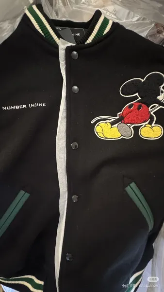 Supreme x Disney Mickey Mouse Varsity Jacket Red - 11