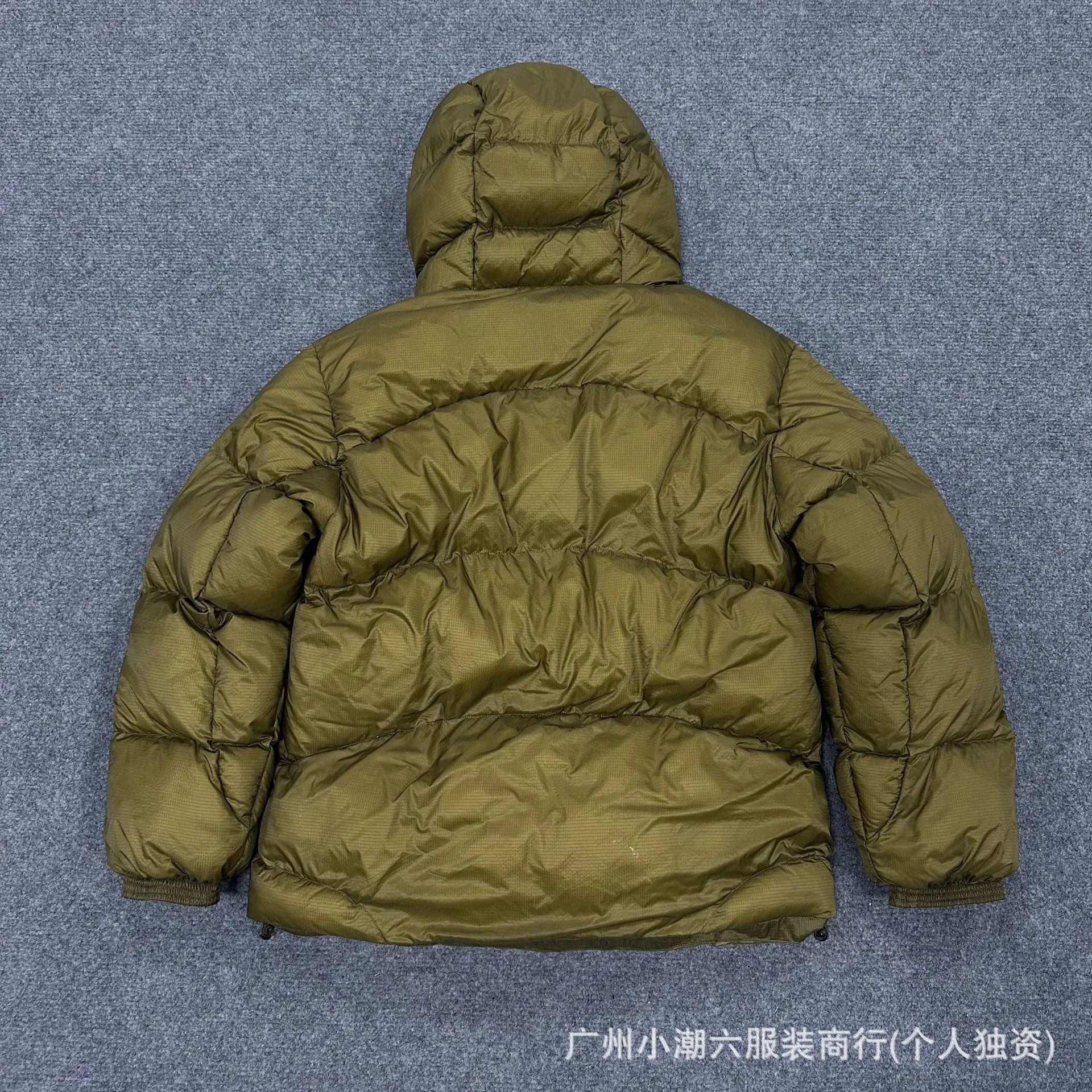 Palace x C.P. Company Goggle Hooded Down Jacket Army Green - 12