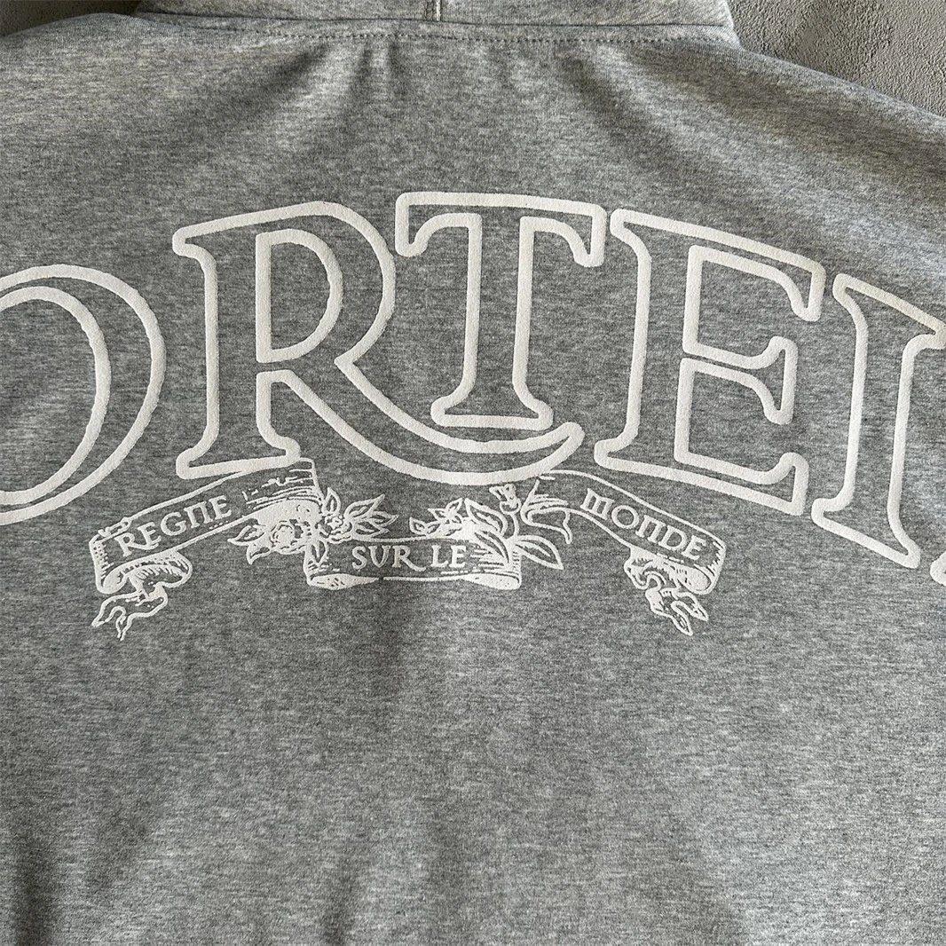 Off-White™ Oval Logo Zip-Up Hoodie and Sweatpants Set Gray - 19