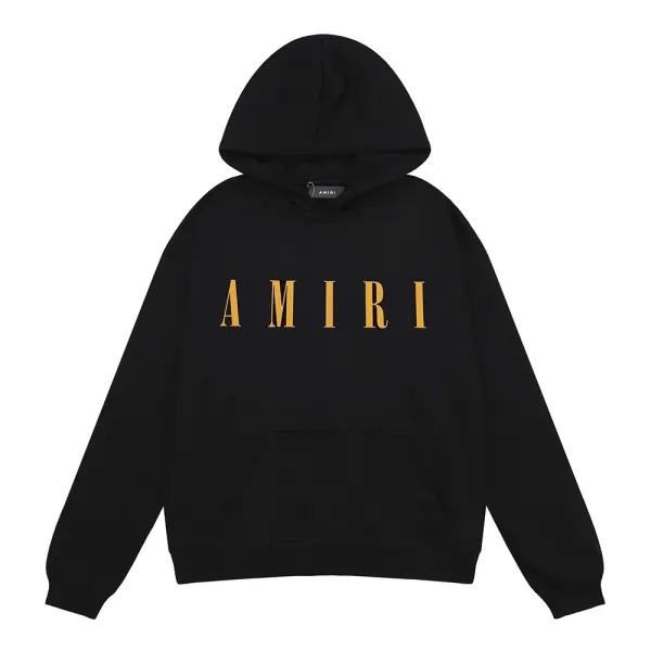 Amiri Rainbow Drip Hoodie Black - 23