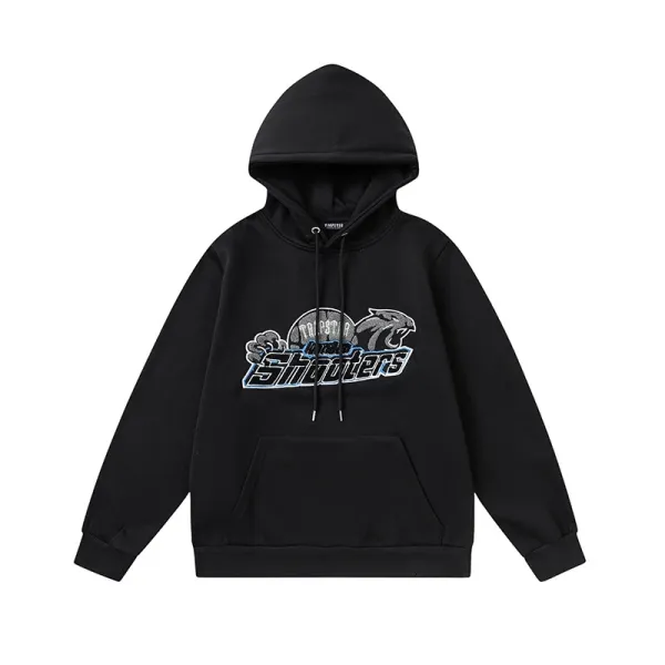 Design Shooters Graphic Hoodie Black - 1
