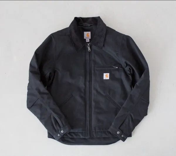 James Embroidered Field Jacket Black - 24