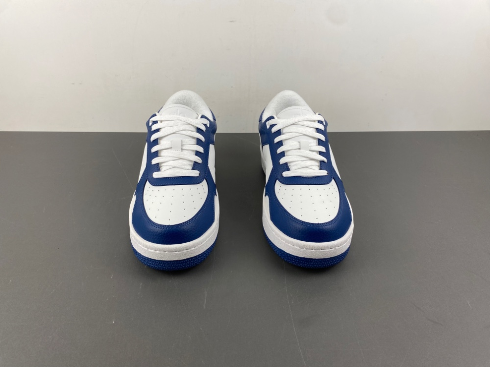 Alo Yoga Court Sneaker Navy and White Sneakers - 9