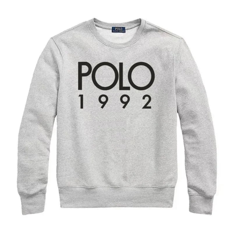 Polo Ralph Lauren Polo Bear Graphic Heather Gray Hoodie - 11