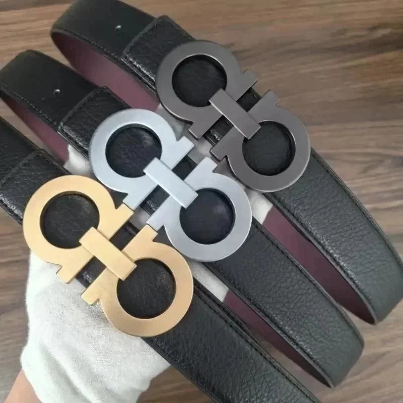 Unbranded Belts Double-ring buckle with embossed pattern image 3