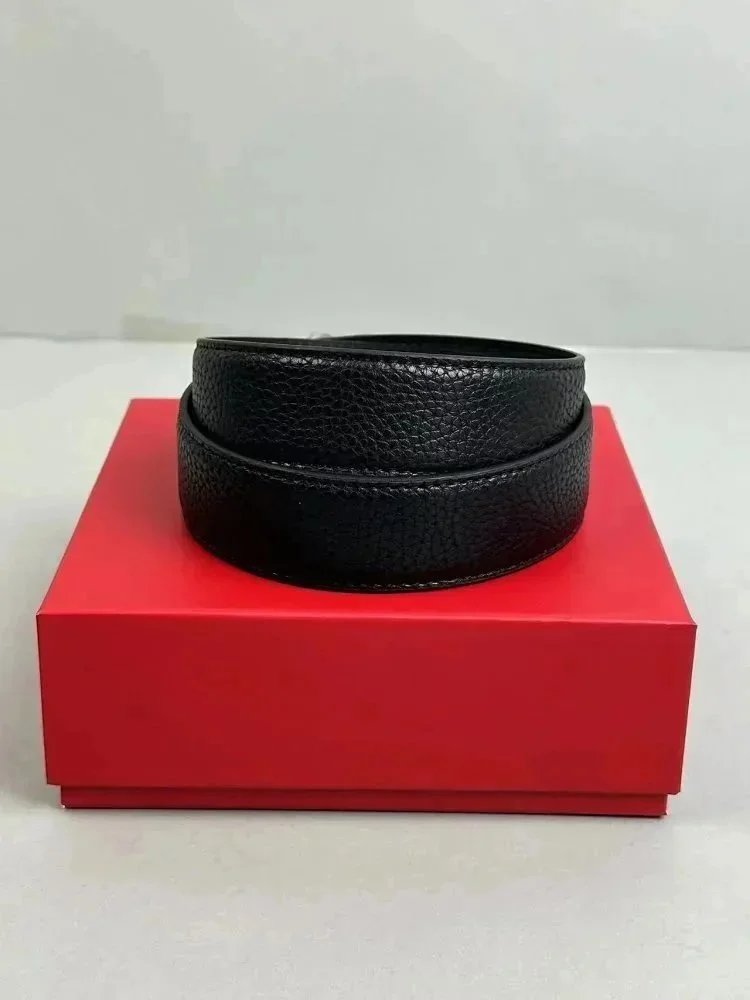 Unbranded Belts Double-ring buckle with embossed pattern — 6