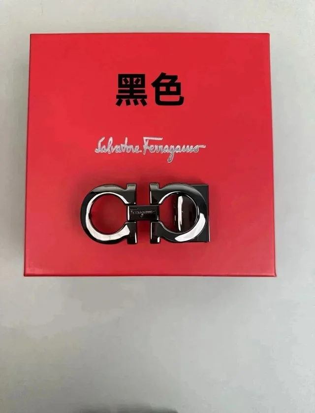 Unbranded Belts Double-ring buckle with embossed pattern product detail image 5