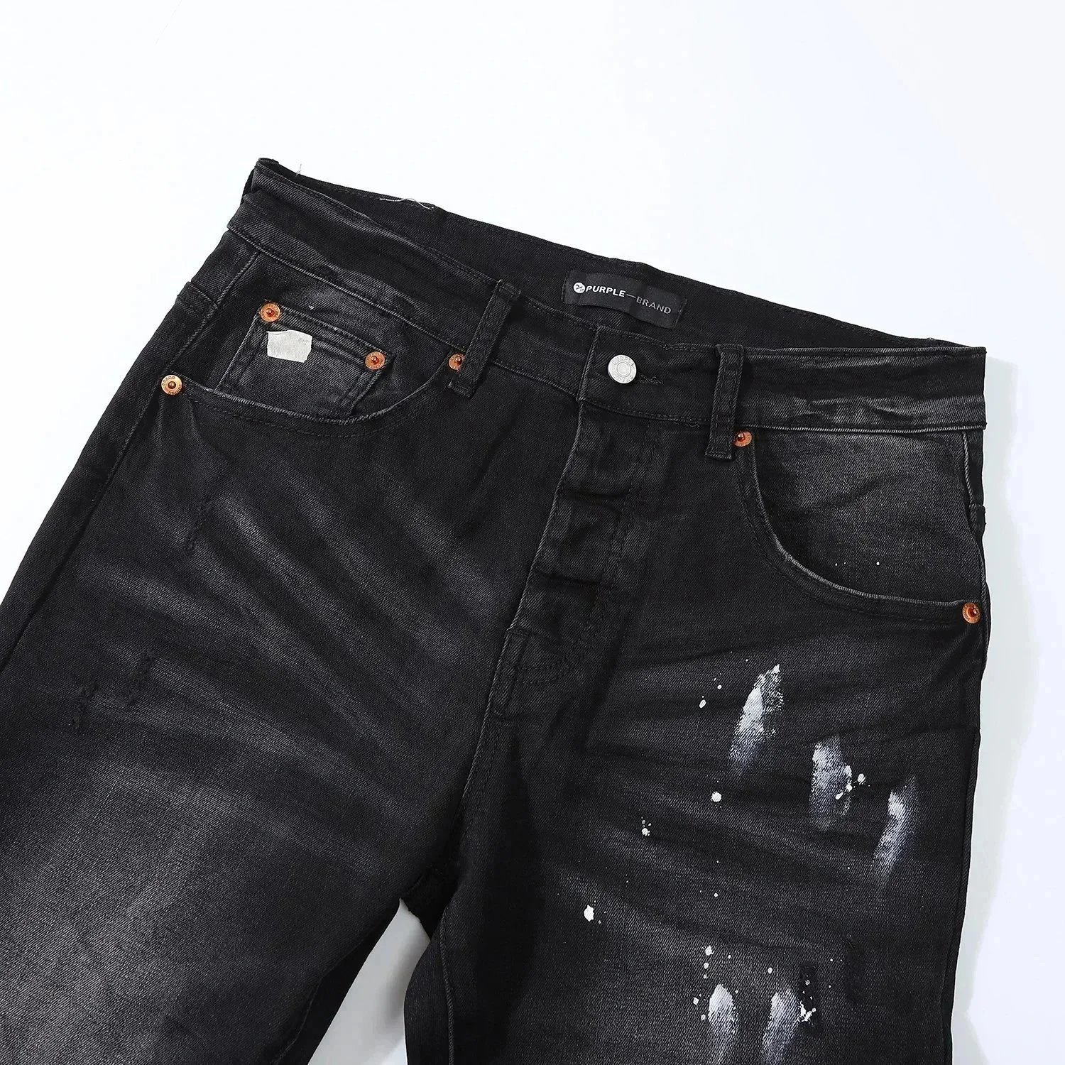 Philipp Plein Metallic Silver Distressed Skinny Jeans - 3