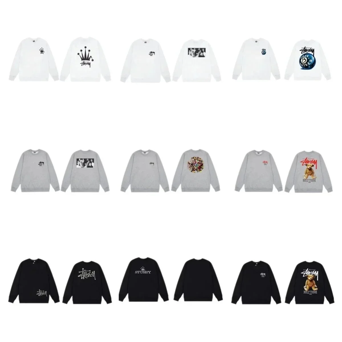 Stussy Crew Neck Swe
