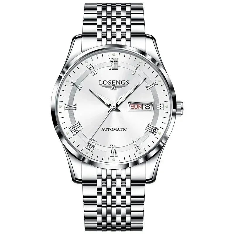 Losengs Losengs Silver Automatic Men's Watch Silver