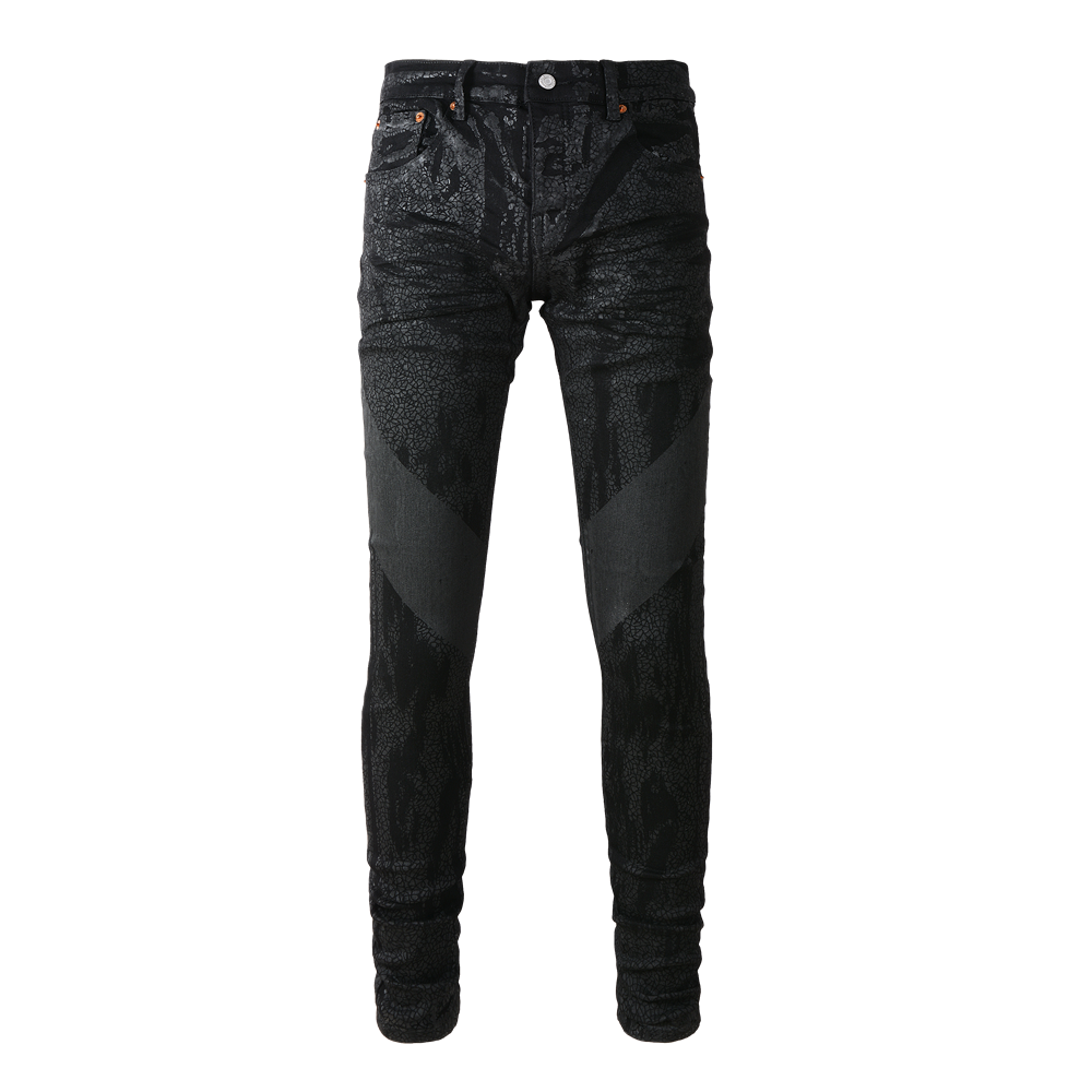 Philipp Plein Metallic Silver Distressed Skinny Jeans - 30