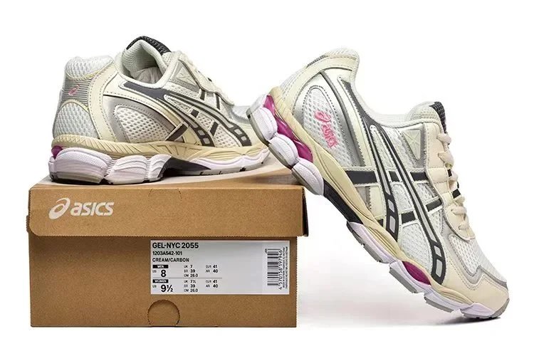 Asics Gel-Kayano 14 Light Blue Silver Running Shoes - 4