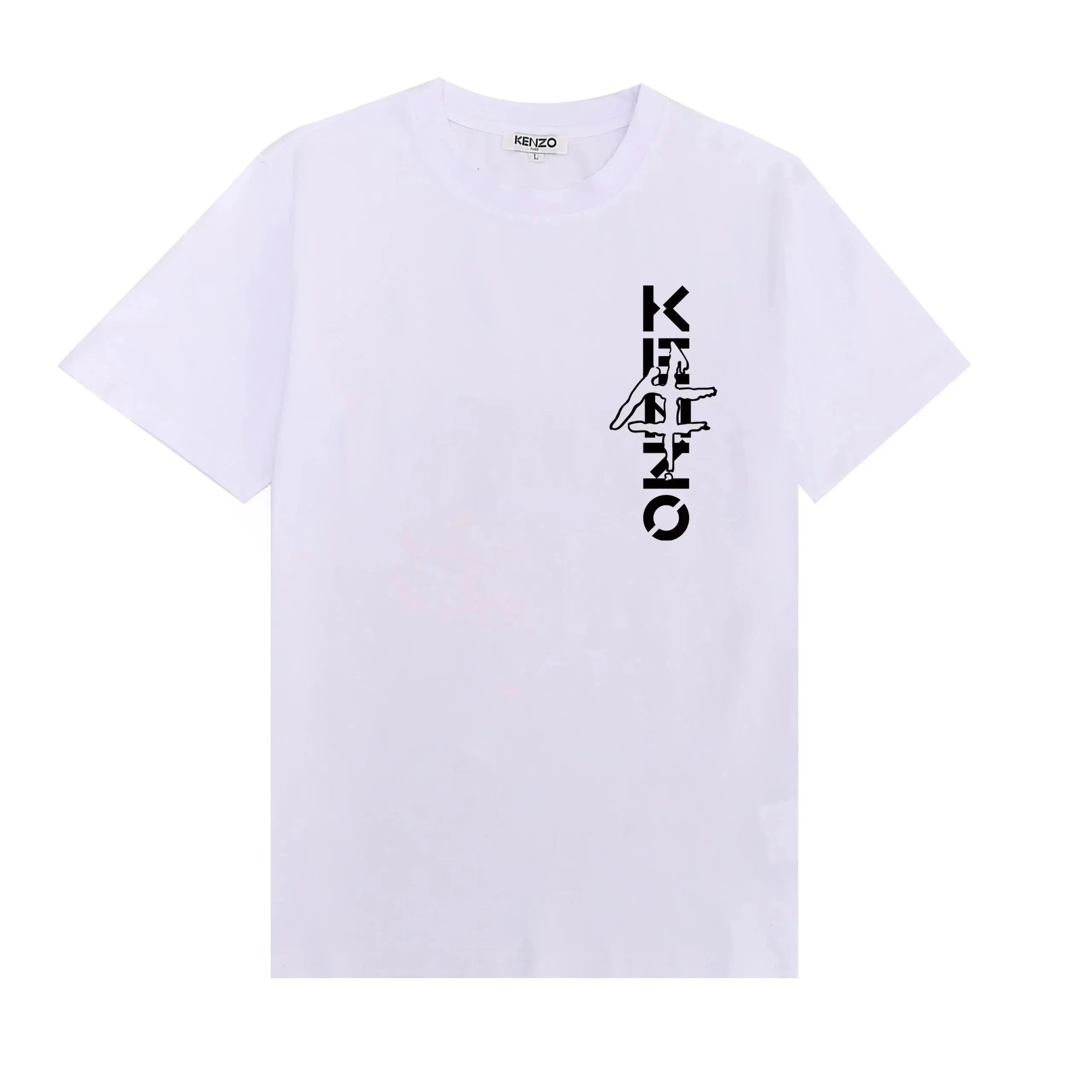 Kenzo Flower Logo White T-Shirt - 5