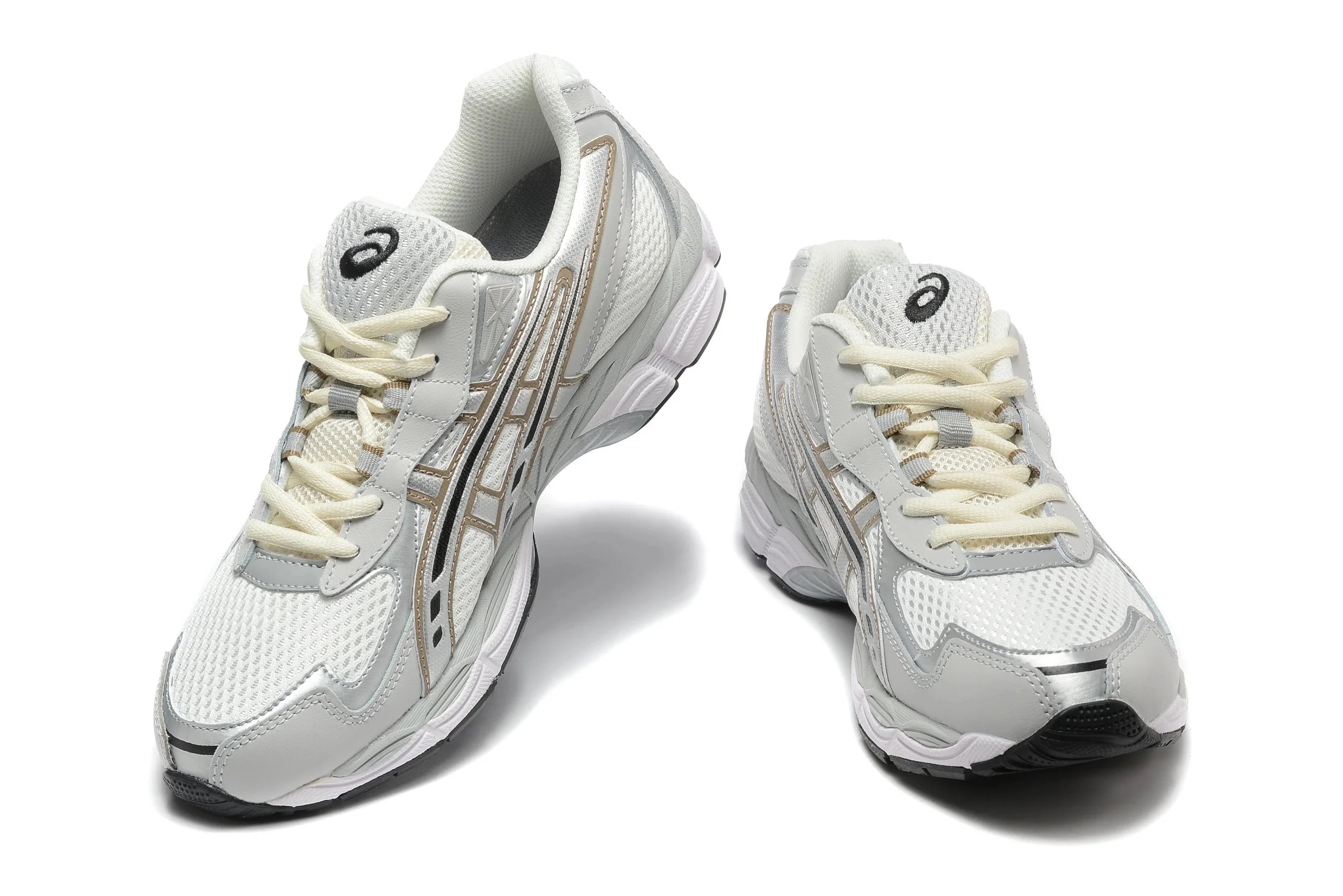 Asics Gel-Kayano 14 Light Blue Silver Running Shoes - 5
