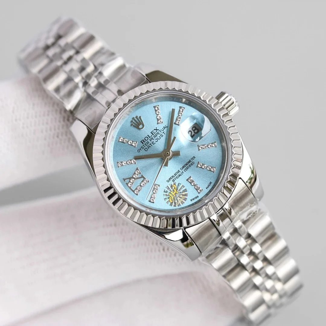 Rolex Datejust Gold Dial Diamond Bezel Mechanical Watches Mechanical Watch - 12