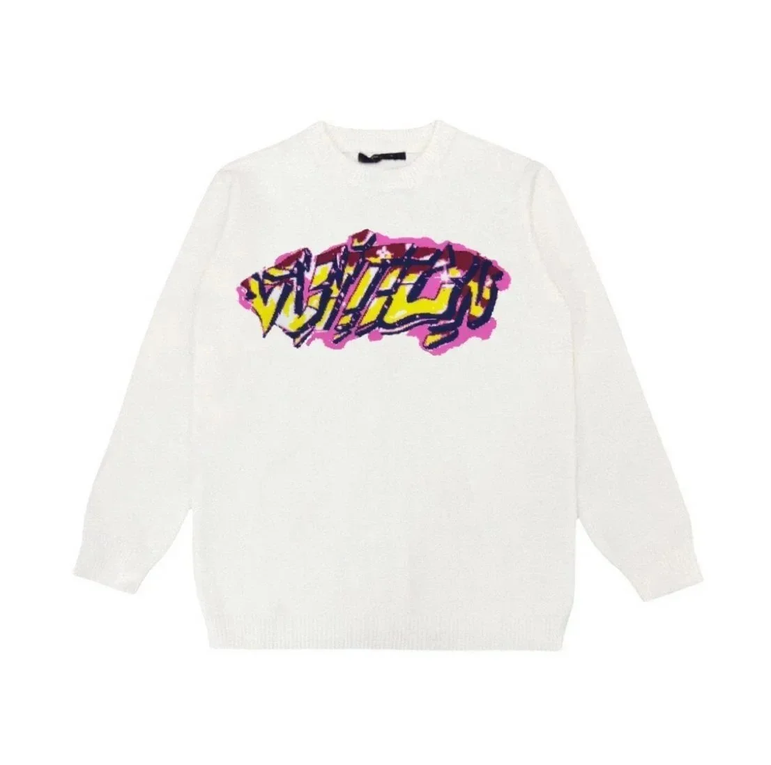 LV White Sweater