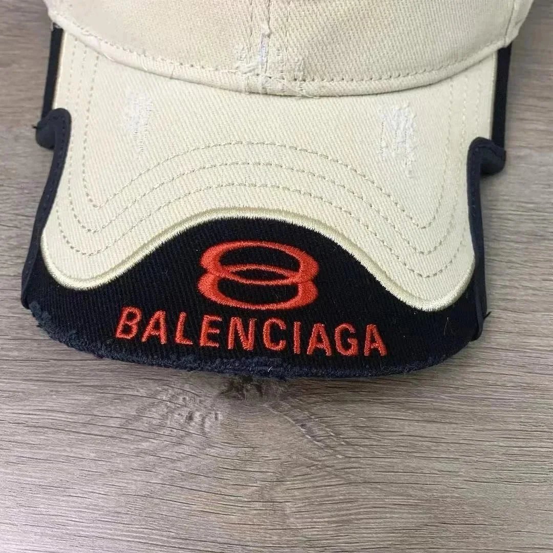 Balenciaga Hats Embroidered Logo Baseball Cap image 4