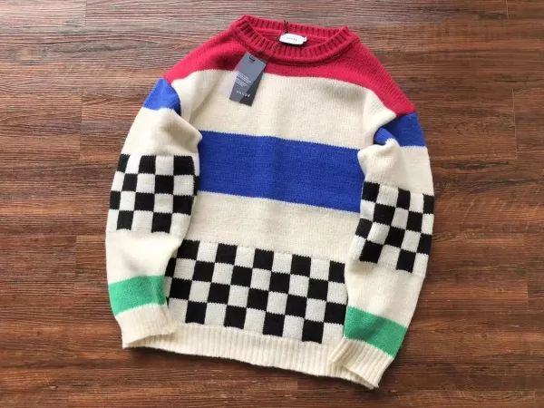 Rhude Come On Down Sweater Yellow Brown - 13
