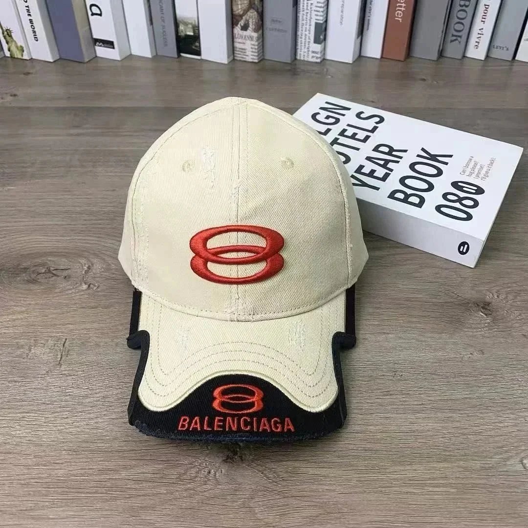 Balenciaga Hats Embroidered Logo Baseball Cap image 2