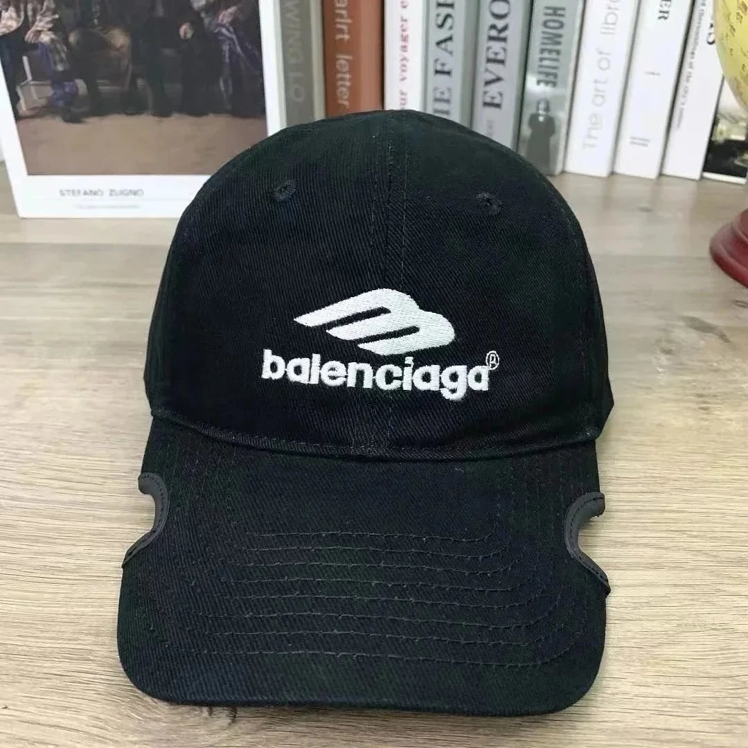 Balenciaga Hats Embroidered Logo Baseball Cap image 6