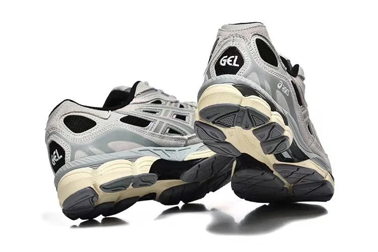 Asics Gel-Kayano 14 Black Ice Gray Running Shoes - 9