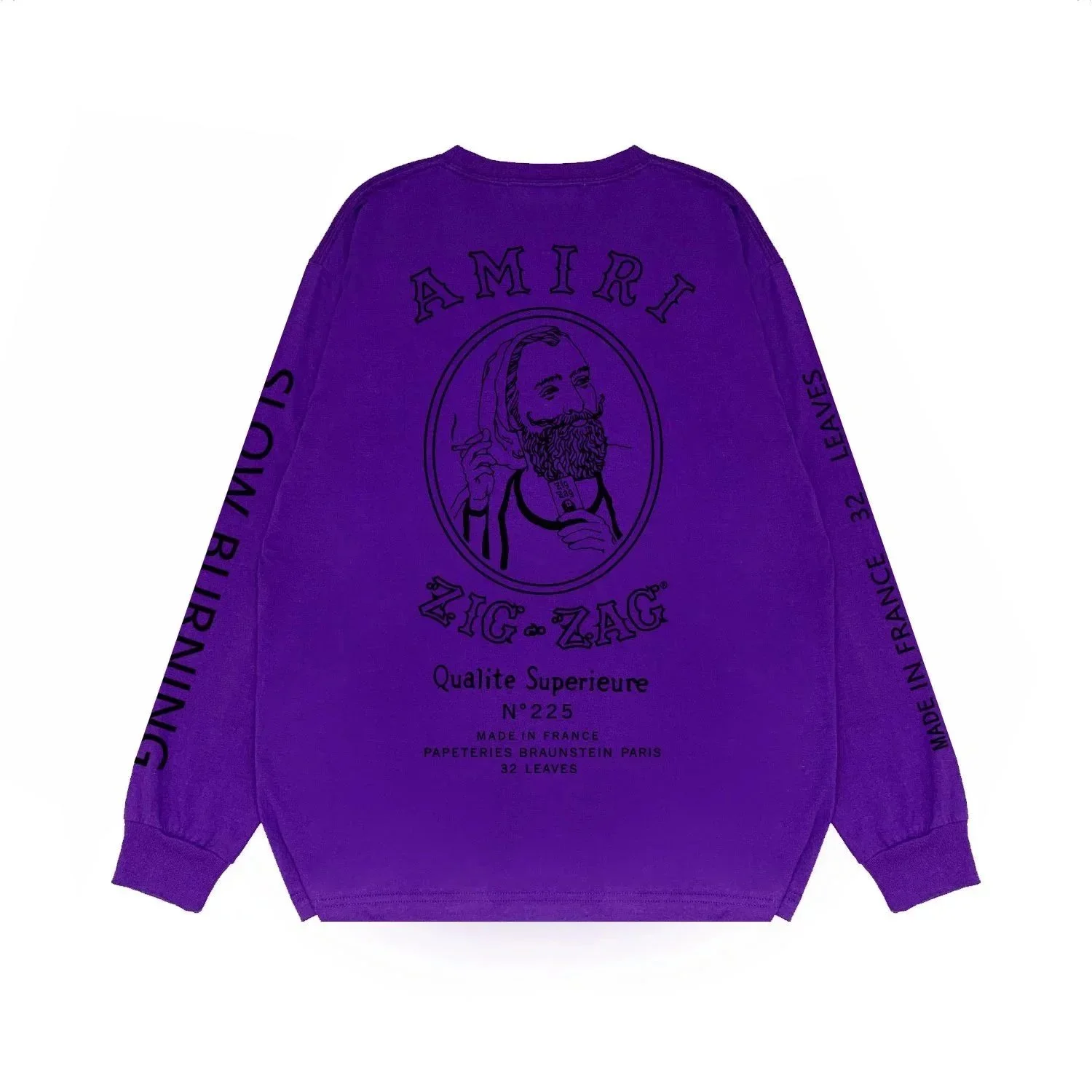 Amiri Zig-Zag Long Sleeve Sweatshirt [15 styles]