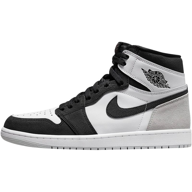 Air Jordan 1 AJ1黑灰脚趾 高帮 复古 篮球鞋 555088-108
