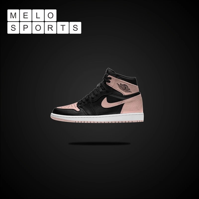 【冠店国际】Air Jordan 1 Crimson Tint AJ1脏粉果冻 黑粉荔枝皮 555088-081