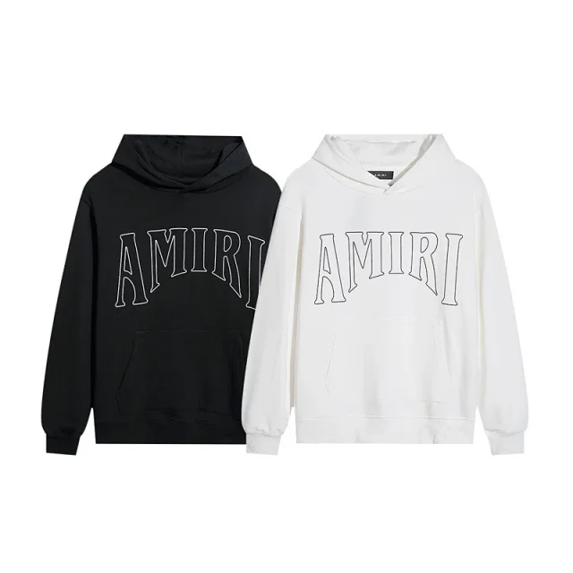 AMIRI Hoodies & Sweatshirts Logo Graphic Pullover Hoodie product detail image 6