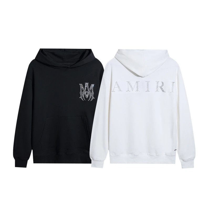 MMY Crystal Logo Black Hoodie - 11