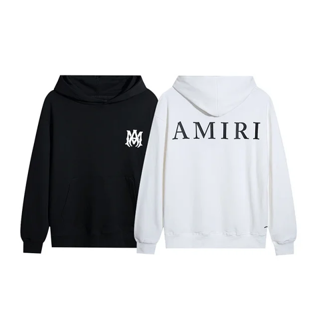 AMIRI Hoodies & Sweatshirts Logo Graphic Pullover Hoodie product detail image 4
