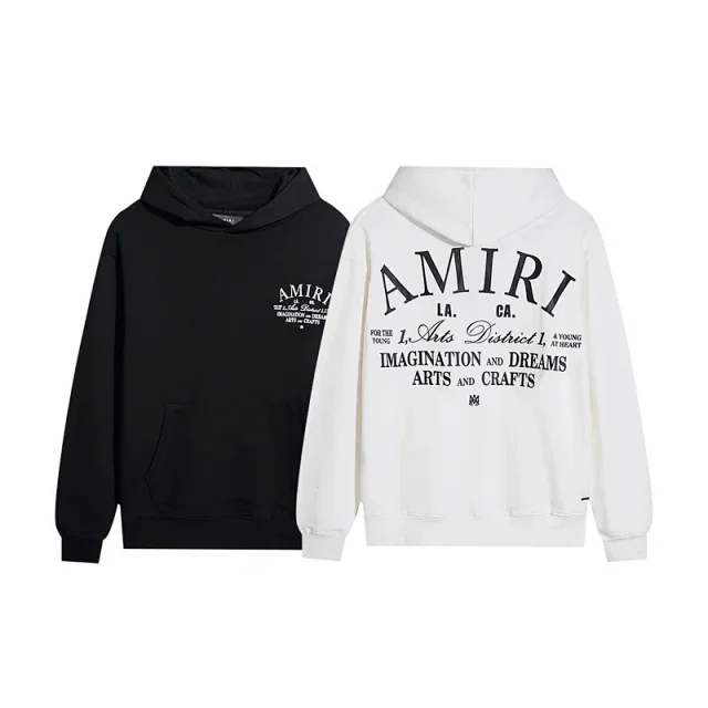 AMIRI Hoodies & Sweatshirts Logo Graphic Pullover Hoodie product detail image 5