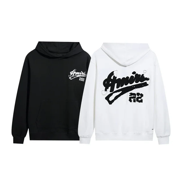 AMIRI Hoodies & Sweatshirts Logo Graphic Pullover Hoodie product detail image 13