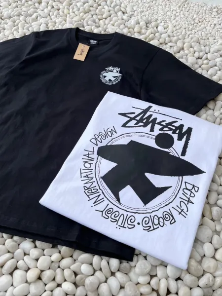 Stussy International Design Beach Roots White T-Shirt - 33