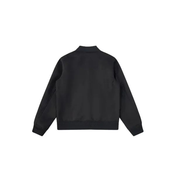 Gucci GG Logo Bomber Jacket Black Outerwear - 11