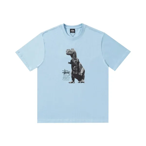 Stussy Big and Meaty T-Rex Graphic T-Shirt White - 21