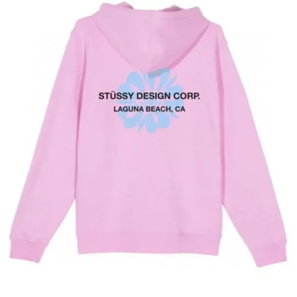 Stussy Stüssy Design Corp. Floral Hoodie Black Hoodie - 12