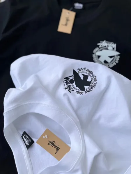 Stussy International Design Beach Roots White T-Shirt - 42
