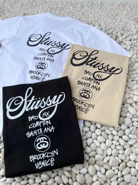 Stussy International Design Beach Roots White T-Shirt - 17