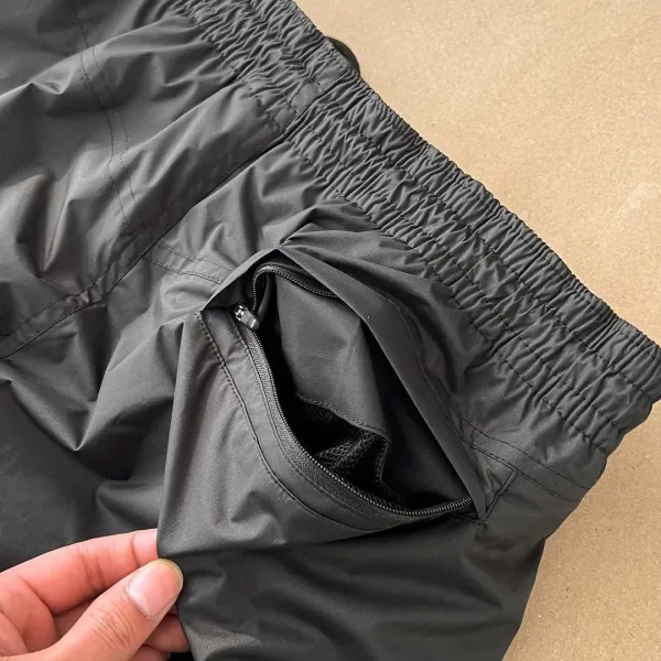 Design Storm-Fit Convertible Rain Pants Black Pants - 68