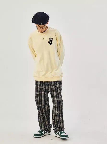 Stussy S.H.A.W.N. 1980 Santa Monica Hoodie Beige - 14