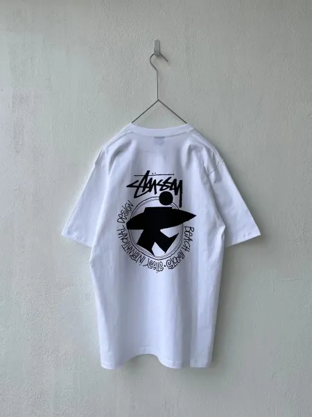 Stussy International Design Beach Roots White T-Shirt - 40