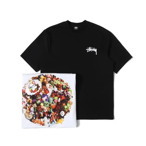 Human Made × Medicom Toy Plush Collage Graphic T-Shirt White - 12