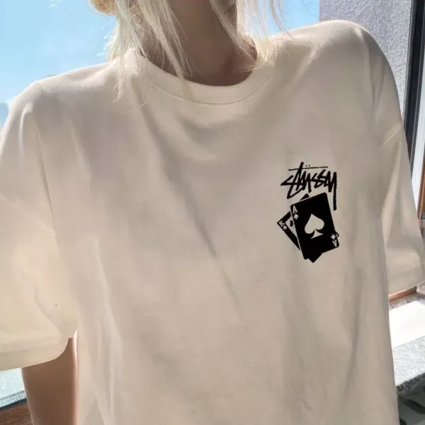 Stussy S.H.A.W.N. 1980 Santa Monica Oversized T-Shirt Beige - 12