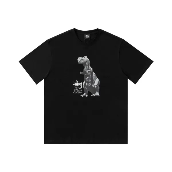 Stussy Big and Meaty T-Rex Graphic T-Shirt White - 20
